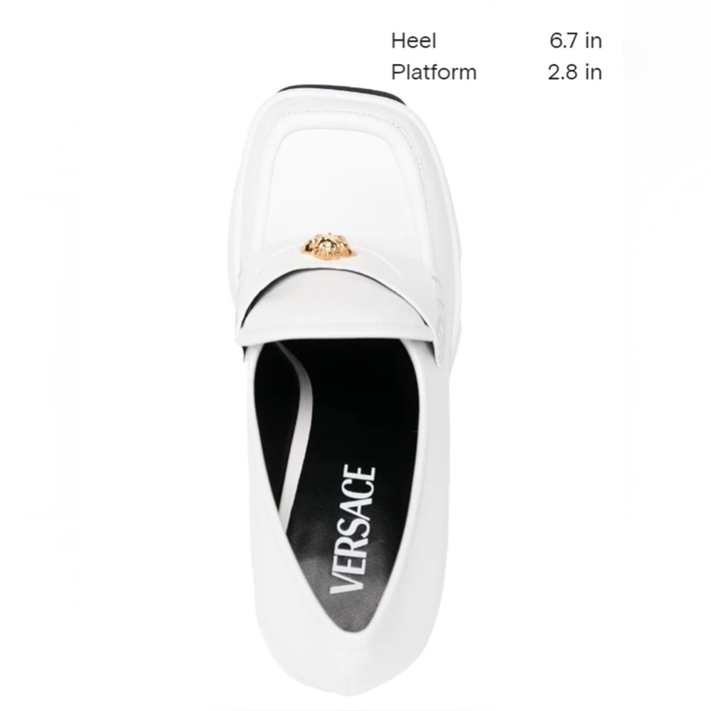 Versace: Medusa Triplatform Wedge - Picture 3 of 16